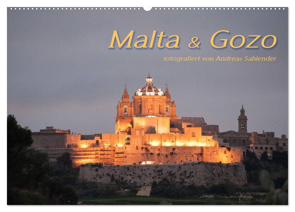 Malta & Gozo (CALVENDO Wandkalender 2025)