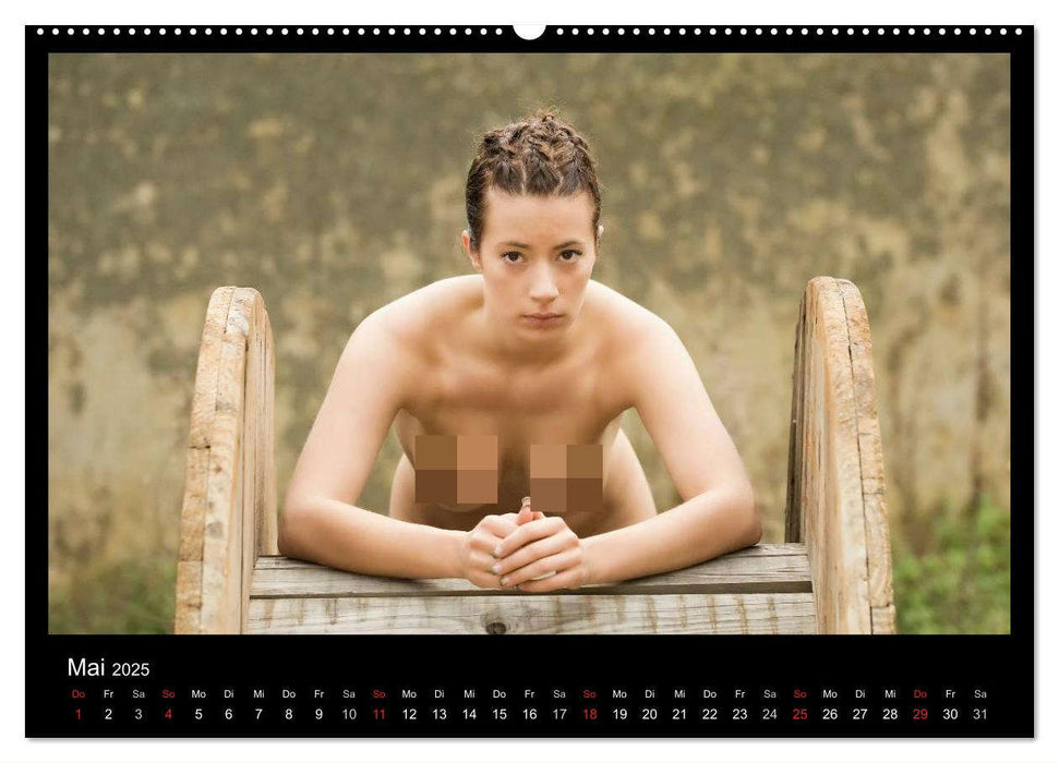 Outdoor Aktkalender 2025 (CALVENDO Premium Wandkalender 2025)