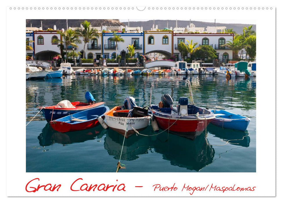 Gran Canaria - Puerto Mogan/Maspalomas (CALVENDO Wandkalender 2025)