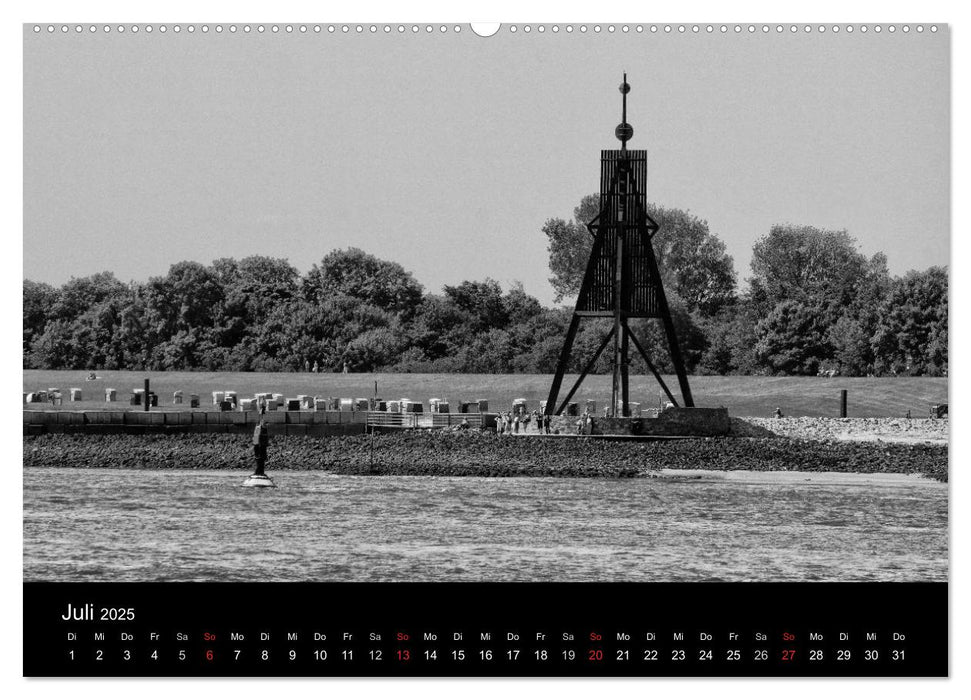 Willkommen in Cuxhaven (CALVENDO Premium Wandkalender 2025)