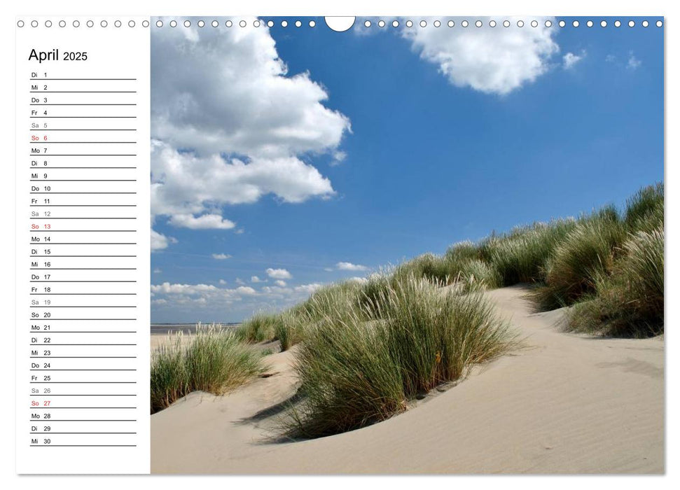 Ouddorp Nordseeperle / Planer (CALVENDO Wandkalender 2025)