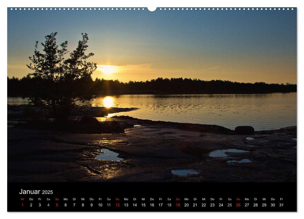 Lichter des Nordens (CALVENDO Premium Wandkalender 2025)