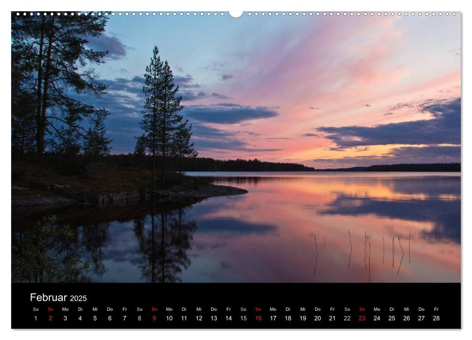 Lichter des Nordens (CALVENDO Premium Wandkalender 2025)