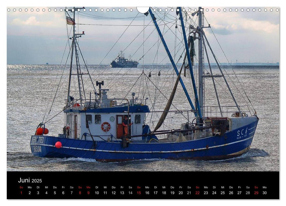 Krabbenkutter (CALVENDO Wandkalender 2025)