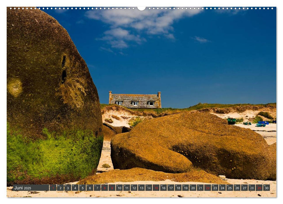 Die Bretagne - Eine Reise zum Ende der Welt (CALVENDO Wandkalender 2025)