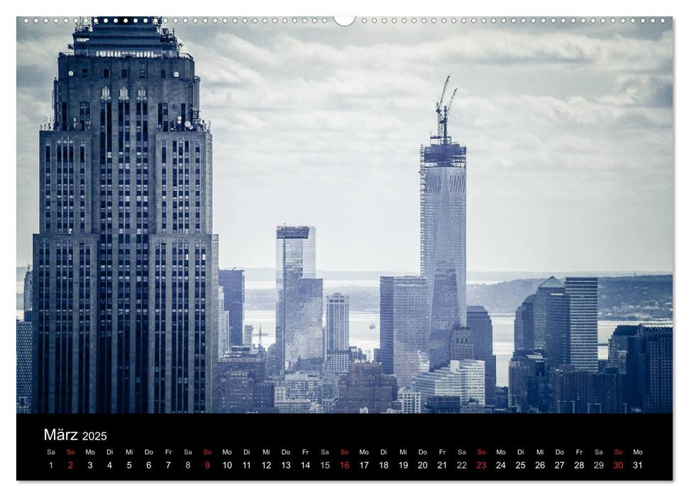 New York (CALVENDO Premium Wandkalender 2025)