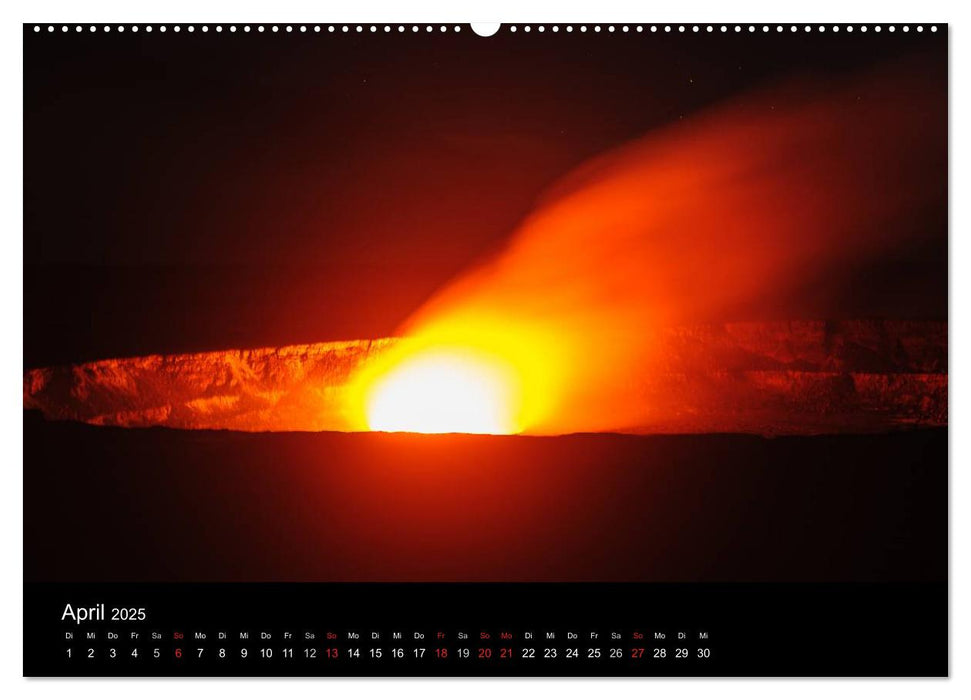 Hawaiianische Träume Big Island (CALVENDO Premium Wandkalender 2025)