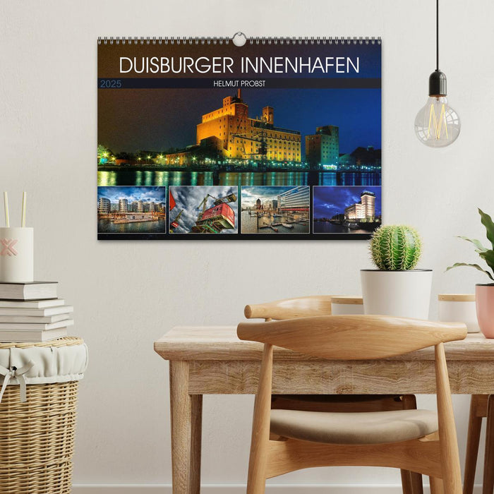 Duisburger Innenhafen (CALVENDO Wandkalender 2025)