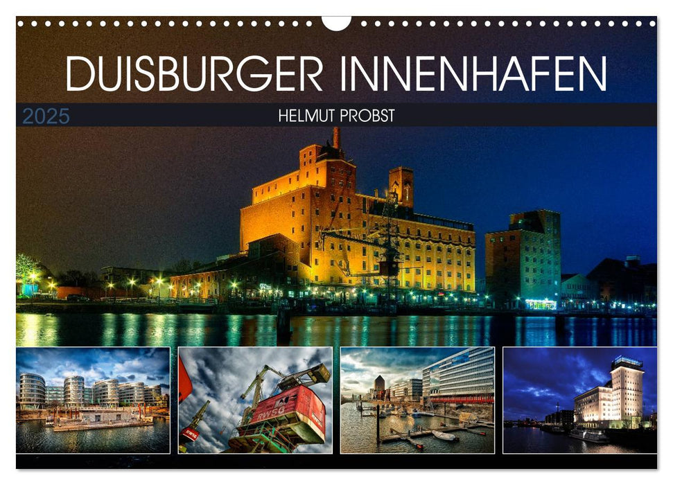 Duisburger Innenhafen (CALVENDO Wandkalender 2025)