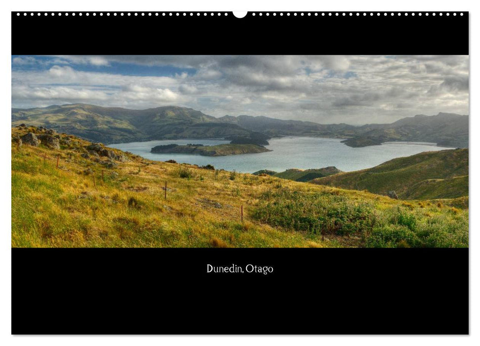 Aotearoa - Land der langen weißen Wolke (CALVENDO Premium Wandkalender 2025)