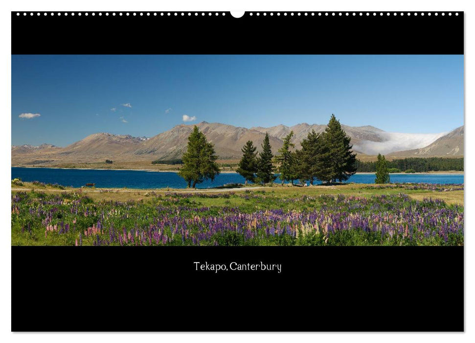 Aotearoa - Land der langen weißen Wolke (CALVENDO Premium Wandkalender 2025)