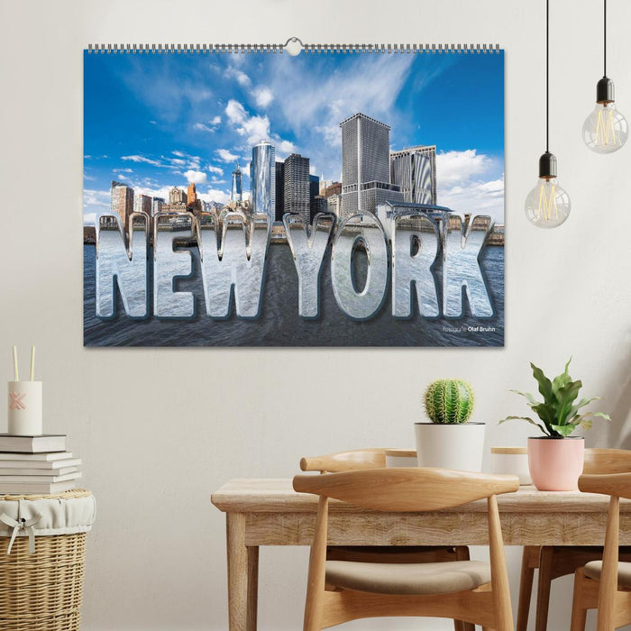 New York (CALVENDO Wandkalender 2025)