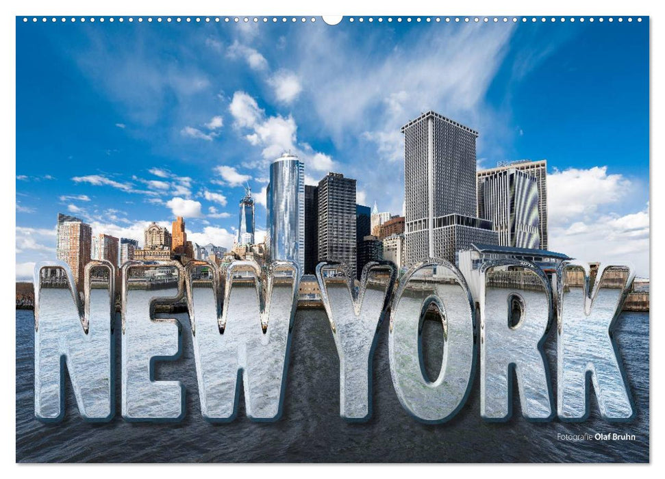 New York (CALVENDO Wandkalender 2025)