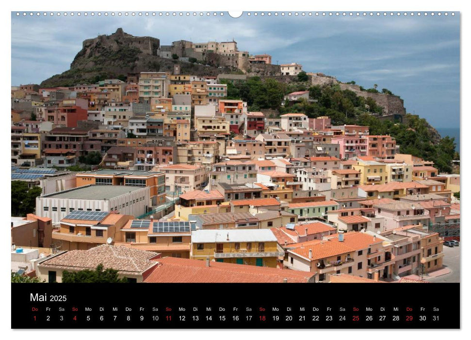 Sardinien Costa Smeralda und der Norden (CALVENDO Wandkalender 2025)