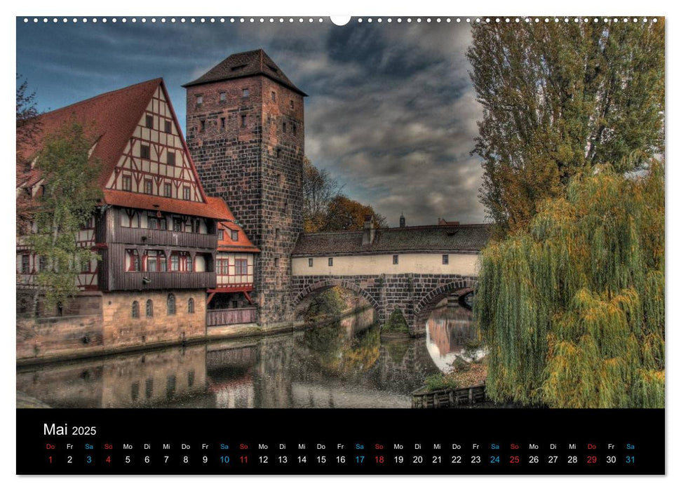 Meine Stadt Nürnberg 2025 (CALVENDO Premium Wandkalender 2025)