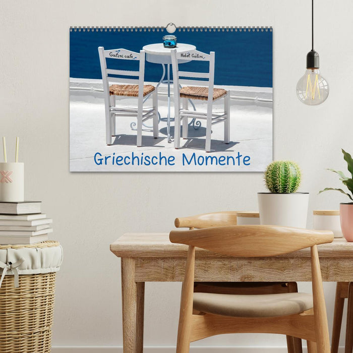 Griechische Momente (CALVENDO Wandkalender 2025)