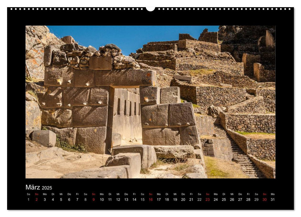 Peru, die Inkas und ihre Ahnen (CALVENDO Premium Wandkalender 2025)