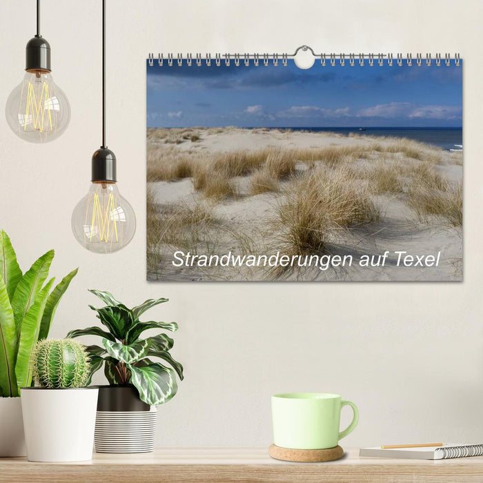 Strandwanderungen auf Texel (CALVENDO Wandkalender 2025)