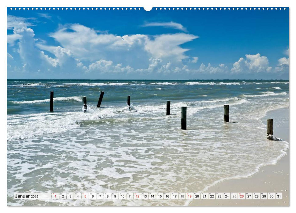 Sonne, Strand & Meer (CALVENDO Premium Wandkalender 2025)