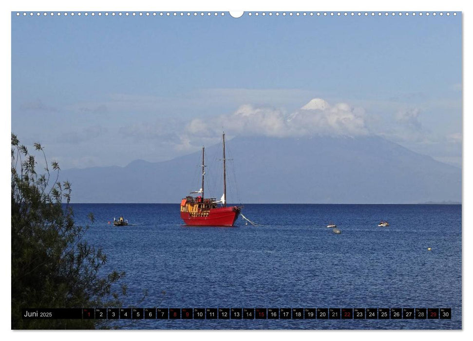 Tanz auf dem Vulkan - Osorno (Chile) (CALVENDO Wandkalender 2025)