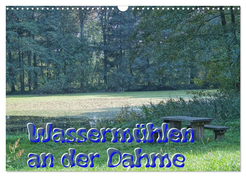 Wassermühlen an der Dahme (CALVENDO Wandkalender 2025)