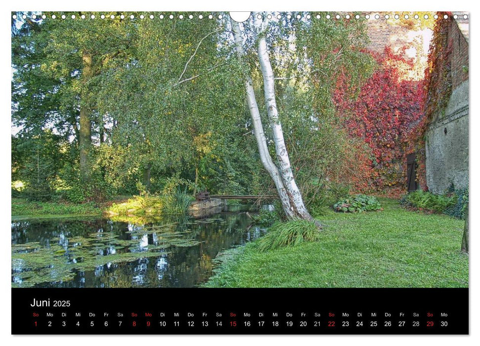 Wassermühlen an der Dahme (CALVENDO Wandkalender 2025)