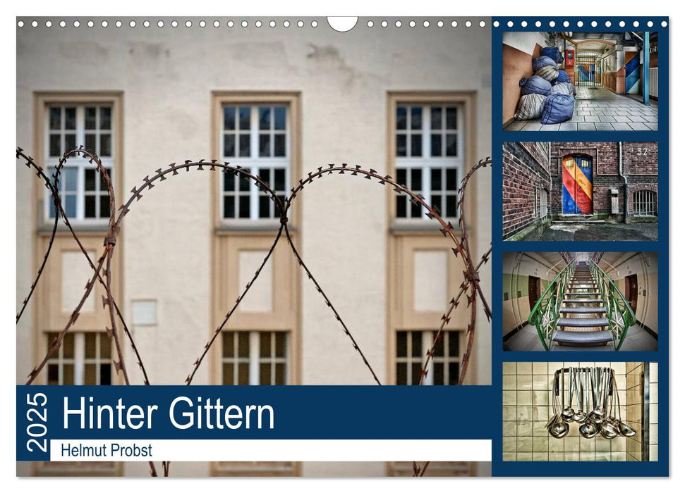 Hinter Gittern (CALVENDO Wandkalender 2025)