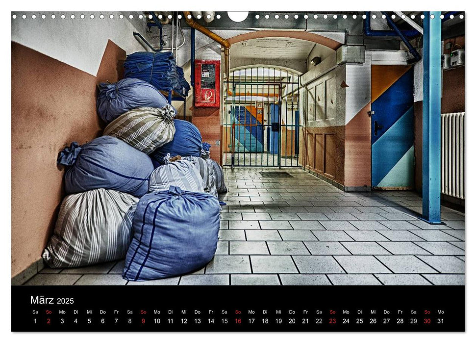 Hinter Gittern (CALVENDO Wandkalender 2025)