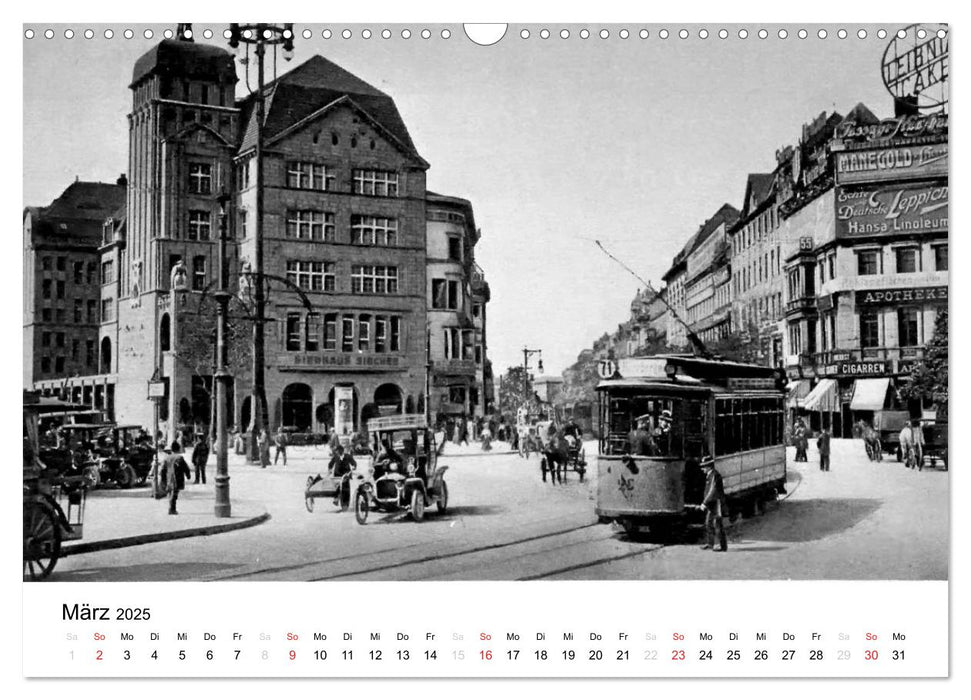 Grüße aus dem alten Berlin (CALVENDO Wandkalender 2025)