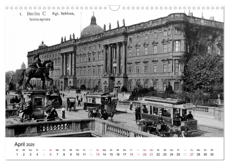 Grüße aus dem alten Berlin (CALVENDO Wandkalender 2025)