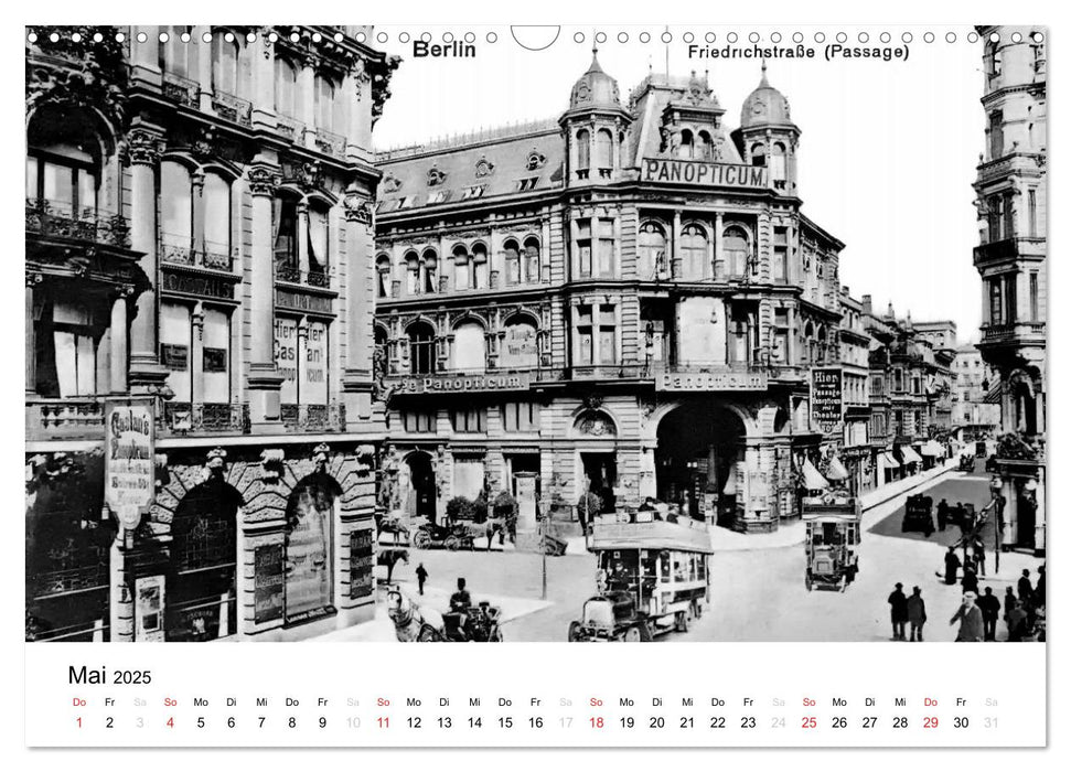 Grüße aus dem alten Berlin (CALVENDO Wandkalender 2025)