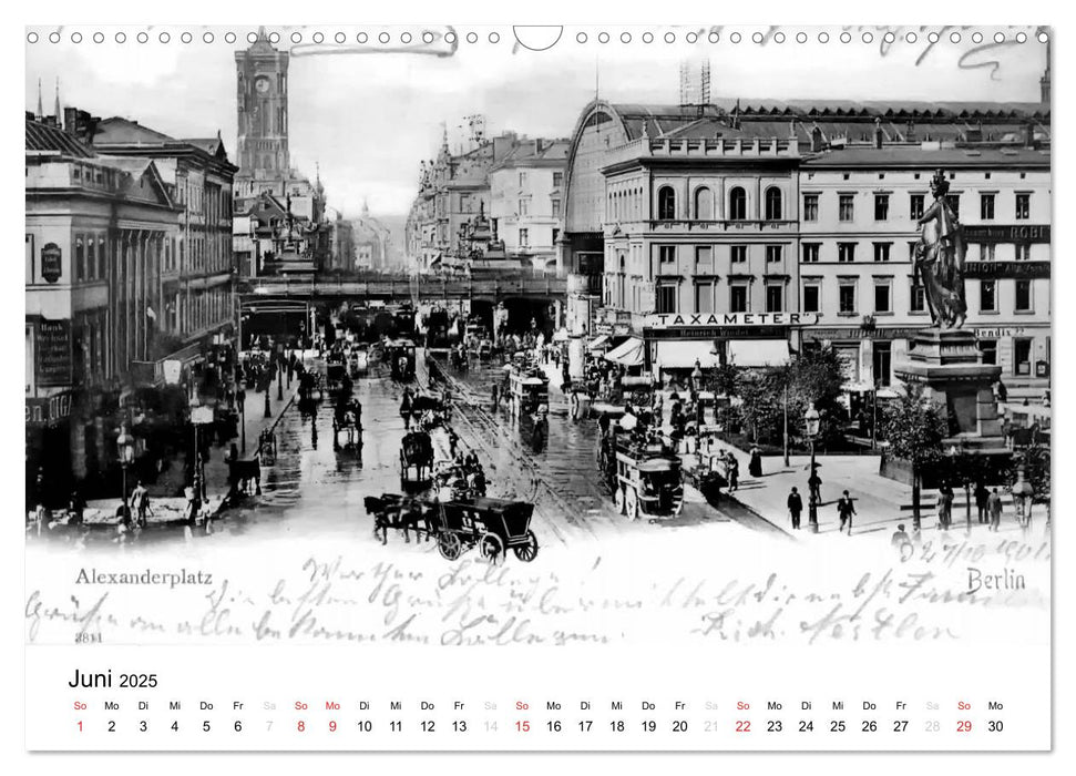 Grüße aus dem alten Berlin (CALVENDO Wandkalender 2025)