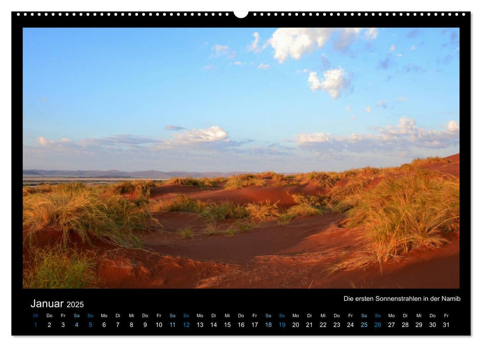 Namibia 2025 Farben der Wüste (CALVENDO Premium Wandkalender 2025)