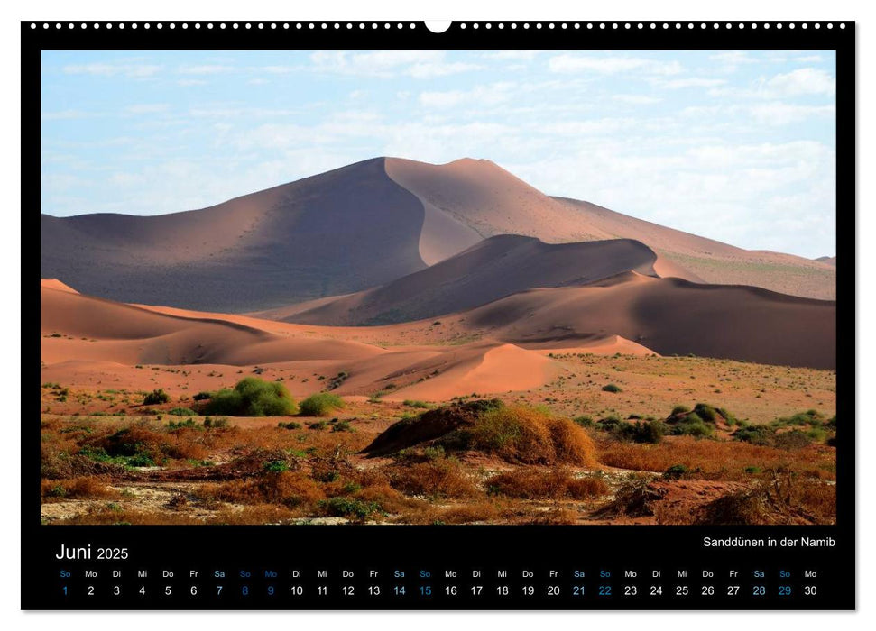 Namibia 2025 Farben der Wüste (CALVENDO Premium Wandkalender 2025)