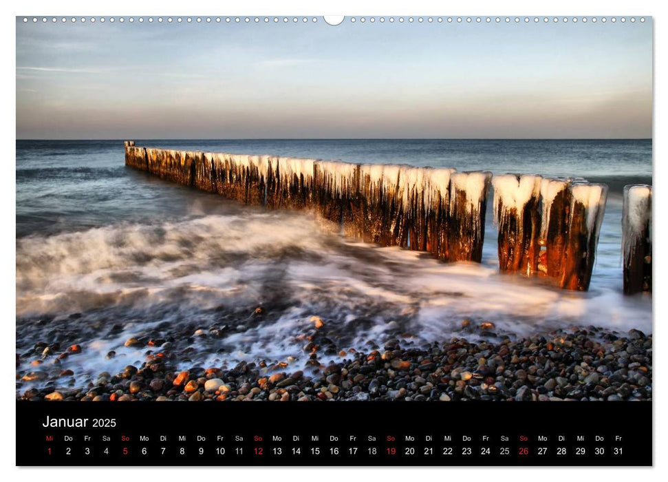 Ostseestrände (CALVENDO Premium Wandkalender 2025)