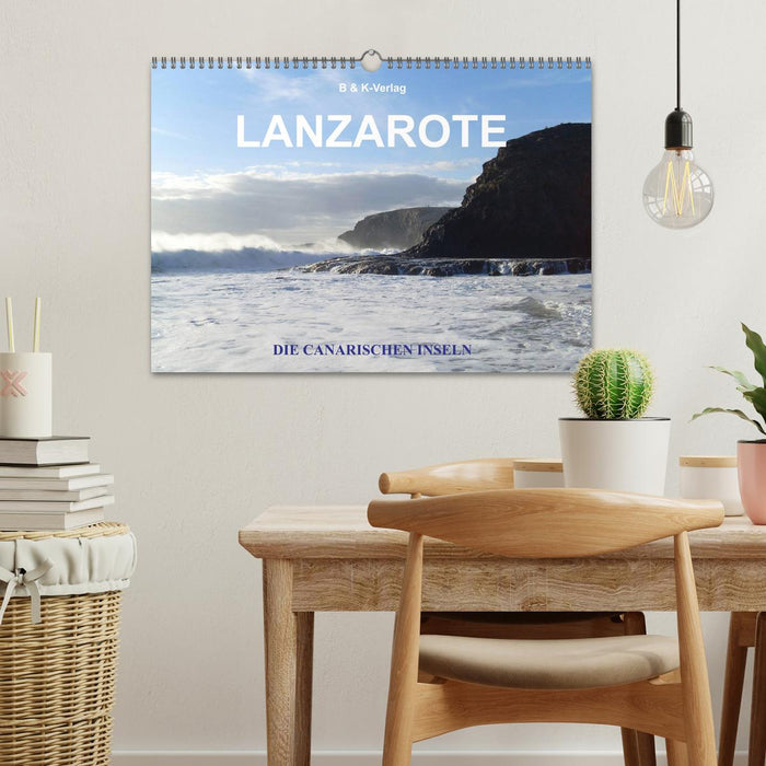 Die Canarischen Inseln - Lanzarote (CALVENDO Wandkalender 2025)