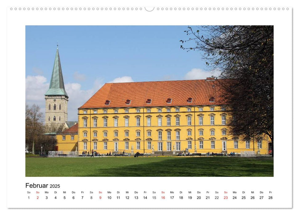 Die Friedensstadt Osnabrück (CALVENDO Wandkalender 2025)