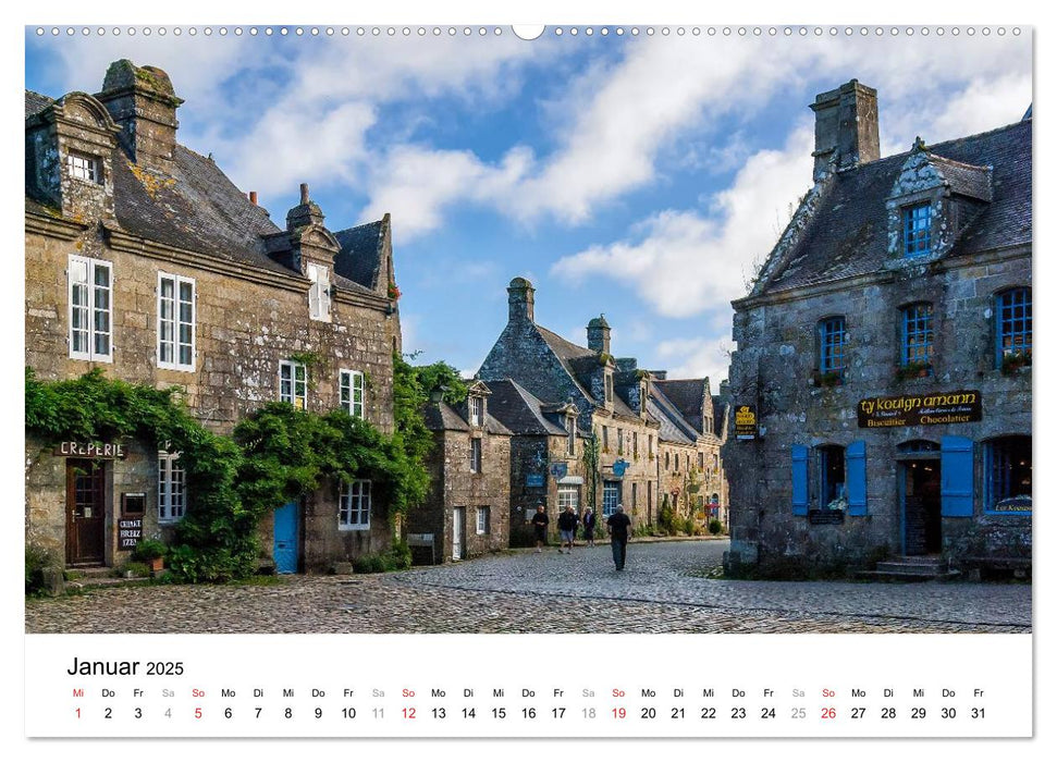 Bretonische Impressionen (CALVENDO Premium Wandkalender 2025)