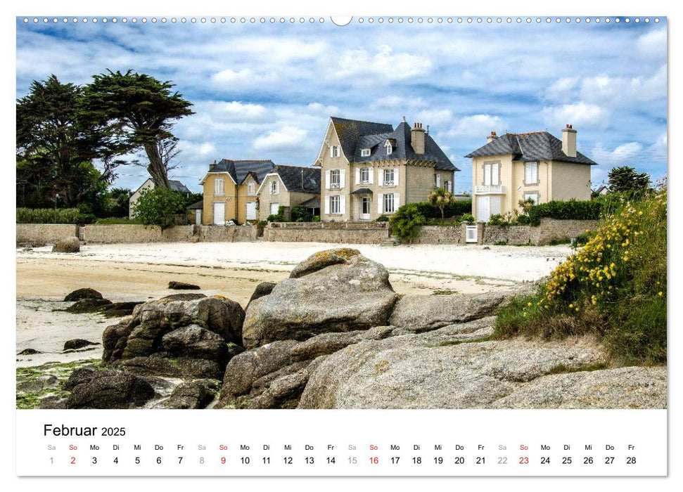 Bretonische Impressionen (CALVENDO Premium Wandkalender 2025)