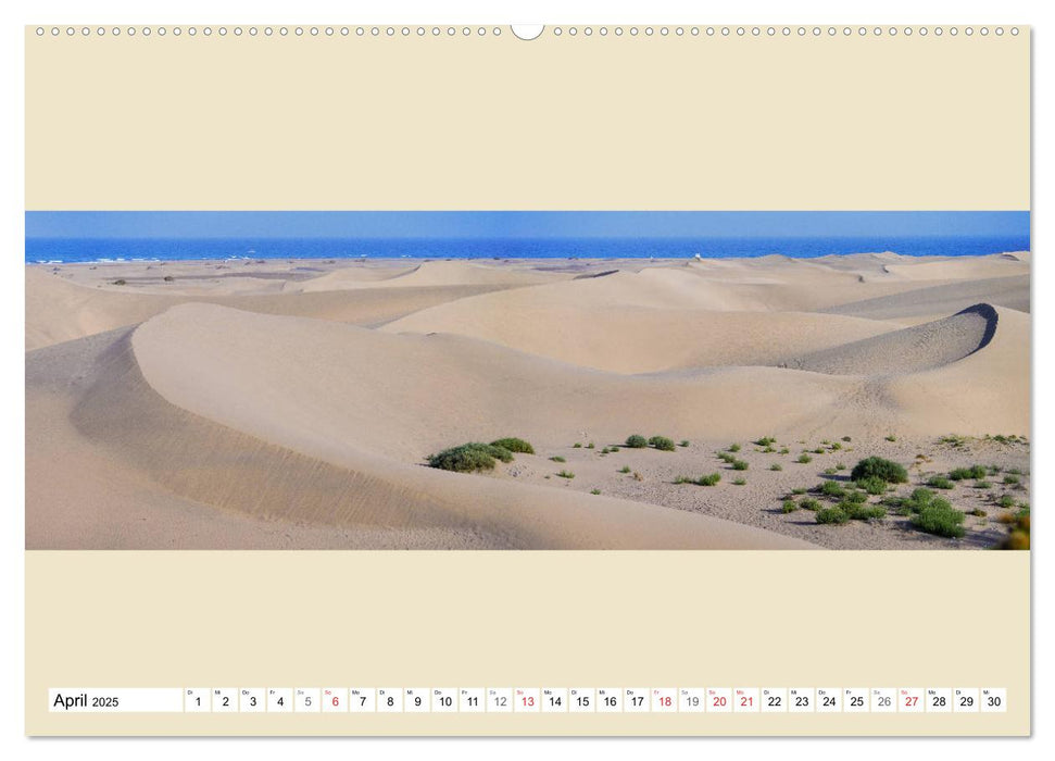 Gran Canaria - Extrabreite Landschaften (CALVENDO Premium Wandkalender 2025)