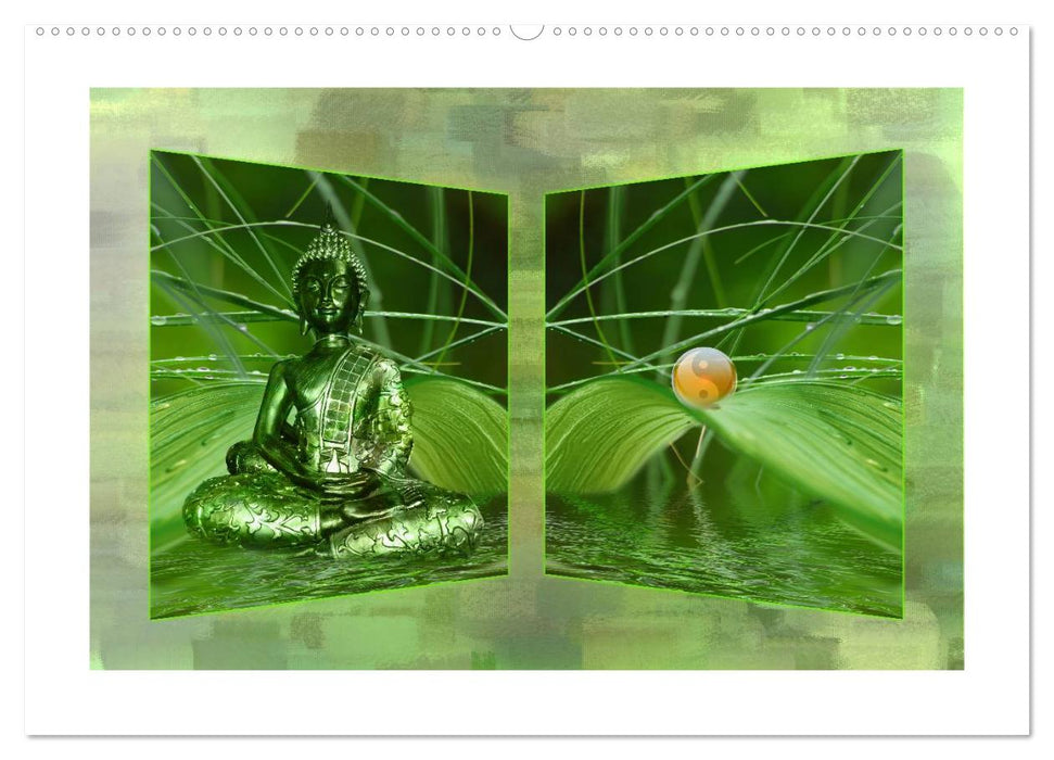 Buddha - Harmonie und Entspannung (CALVENDO Premium Wandkalender 2025)