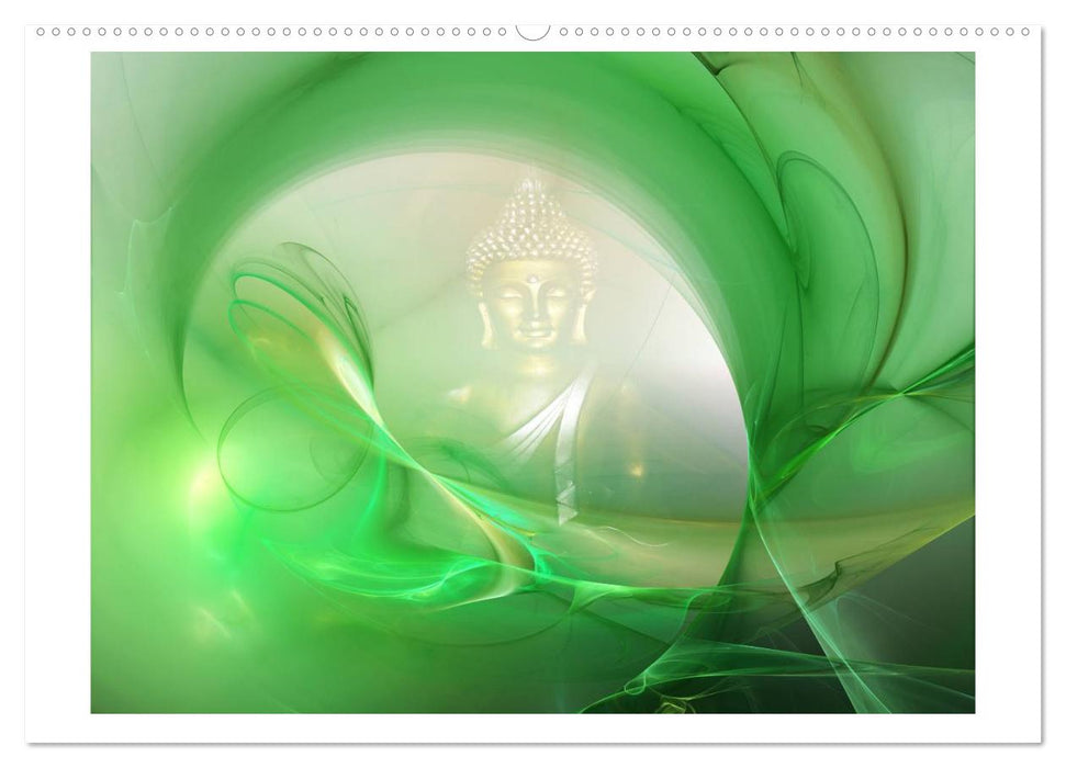 Buddha - Harmonie und Entspannung (CALVENDO Premium Wandkalender 2025)