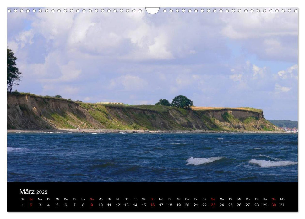 Die deutsche Ostseeküste - Eine Reise von der Geltinger Birk bis nach Usedom (CALVENDO Wandkalender 2025)