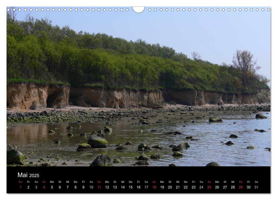 Die deutsche Ostseeküste - Eine Reise von der Geltinger Birk bis nach Usedom (CALVENDO Wandkalender 2025)