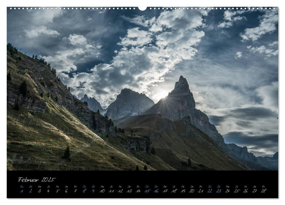 Dolomiten (CALVENDO Premium Wandkalender 2025)