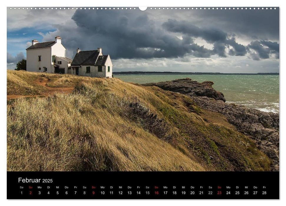 Bretagne - Bilder einer Küstenlandschaft (CALVENDO Premium Wandkalender 2025)