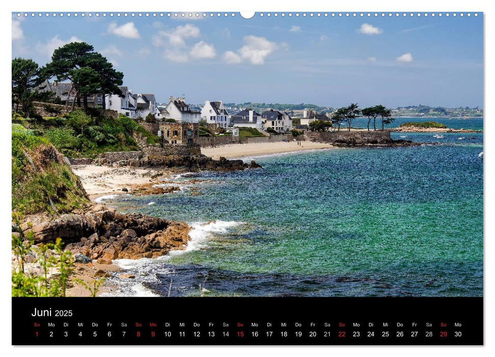 Bretagne - Bilder einer Küstenlandschaft (CALVENDO Premium Wandkalender 2025)