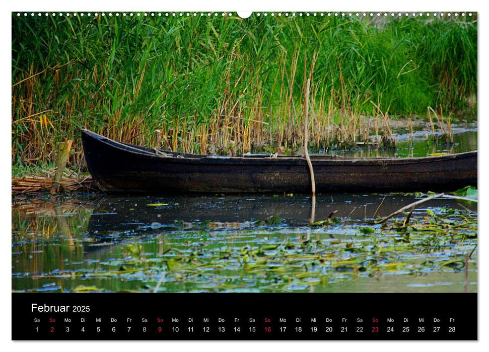 Donaudelta (CALVENDO Premium Wandkalender 2025)