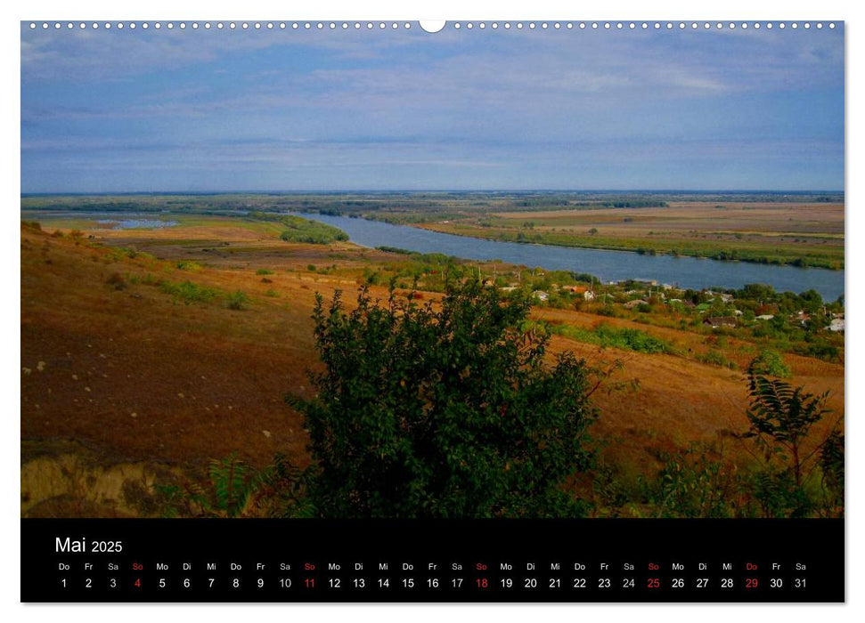Donaudelta (CALVENDO Premium Wandkalender 2025)