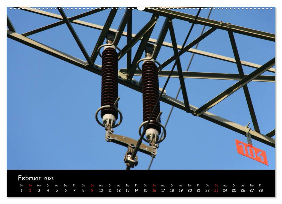 Unter Strom (CALVENDO Premium Wandkalender 2025)